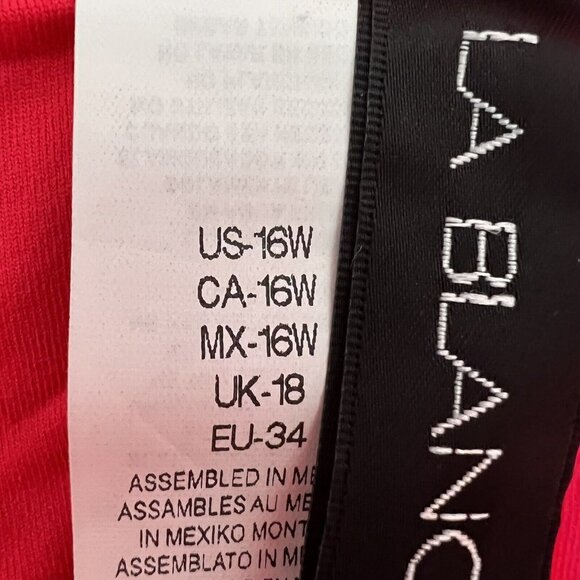 NWOT La Blanca Swim Bottoms Plus Size 16W High Rise Tummy Control Full Coverage - Picture 9 of 15